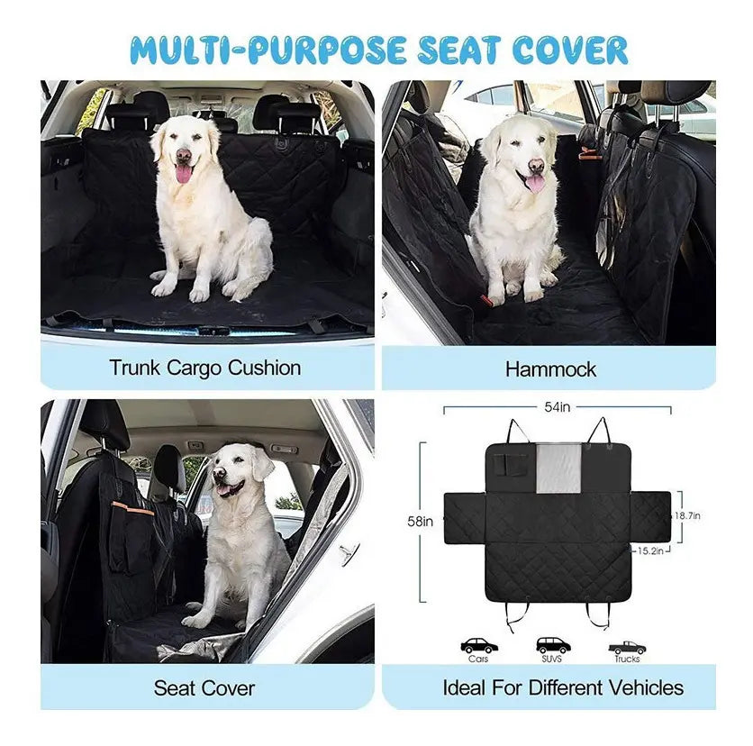 Protector Forro Cubre Asiento Carro Perr